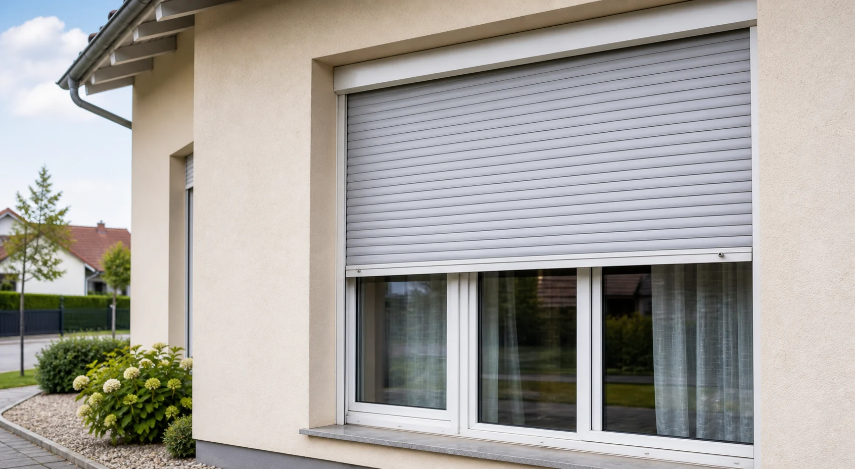 Rolladen Reparatur im Raum Laa an der Thaya mit Fenster, Panzer und Fuehrungsschiene